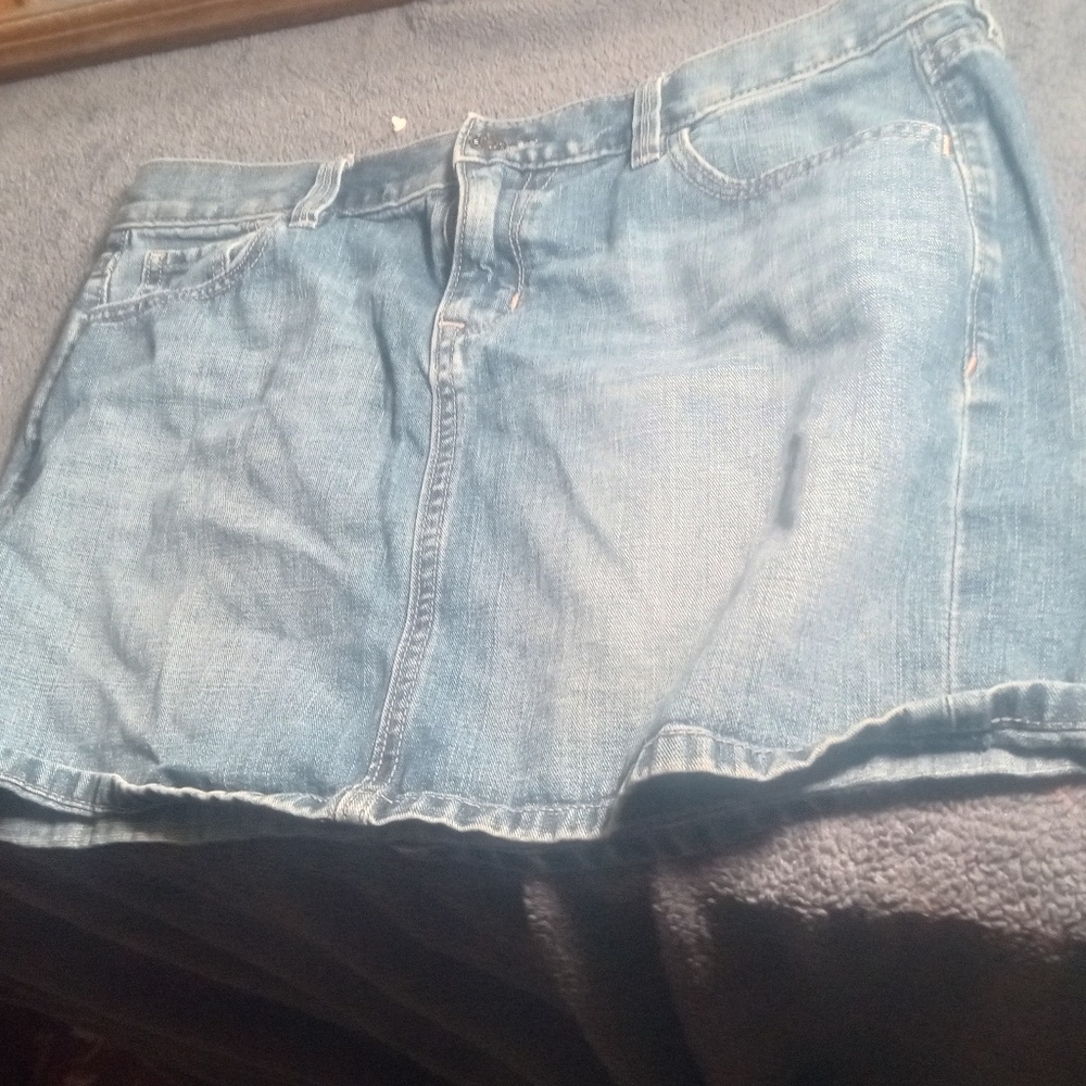 Size10 Old Navy Demin Mini Skirt